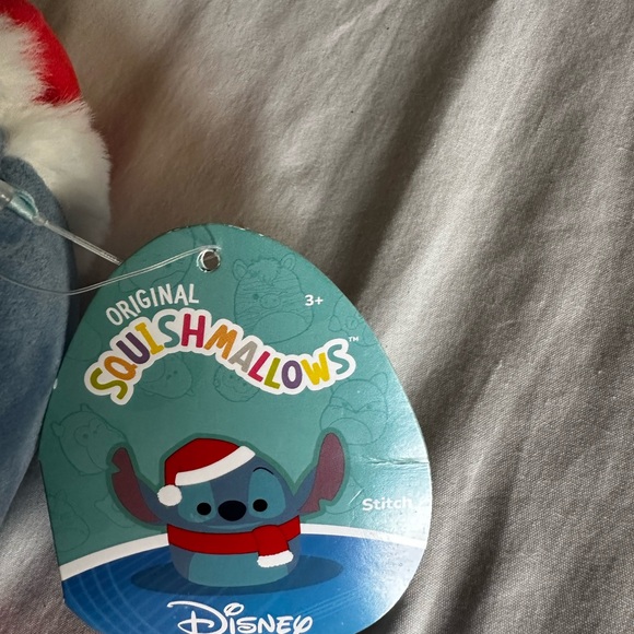 SQUISHMALLOW DISNEY’S LILO & STITCH SANTA CLAUS STITCH SZ 6.5” - Picture 8 of 15
